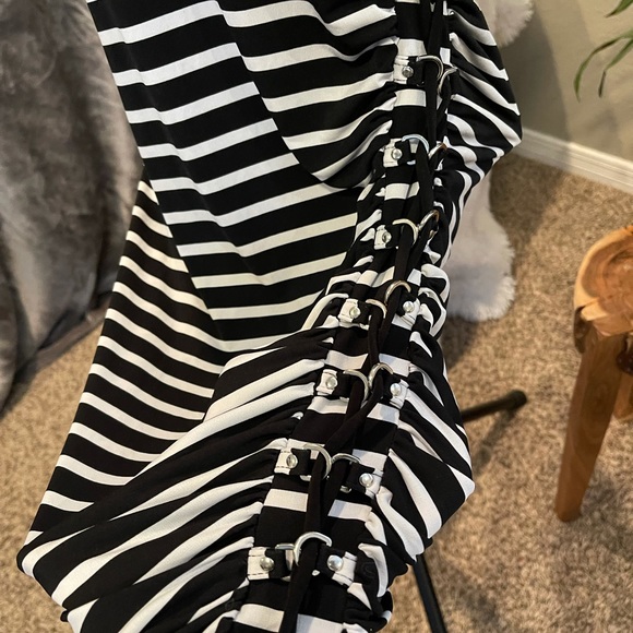 Michael Kors stripped dress small - Picture 4 of 9